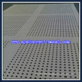 Aluminum 1060 Round Hole Perforated Metal Mesh